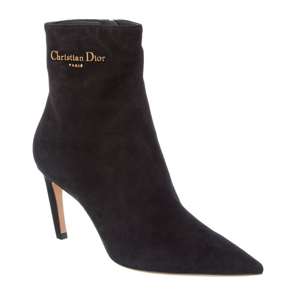 Dior My Dior Suede Boot, Black